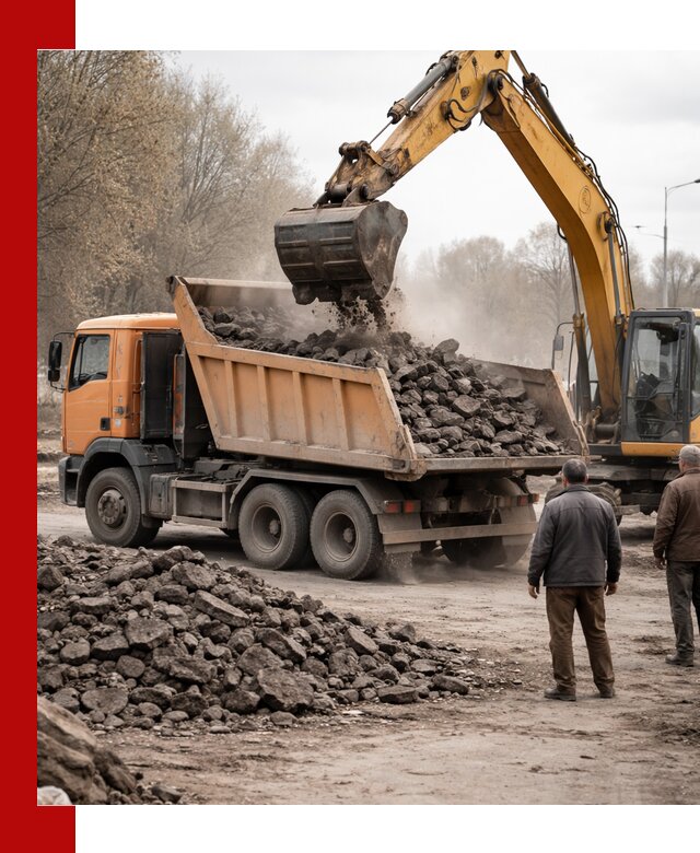 Вывоз асфальта и асфальтового покрытия в Санкт-Петербурге