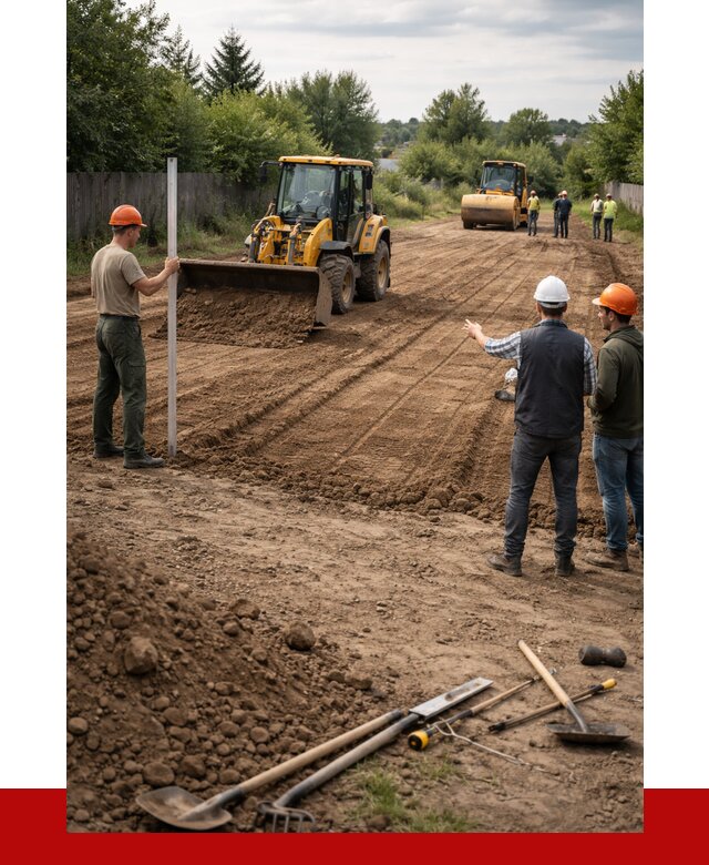 Планировка участка грунтом в Санкт-Петербурге от 4783 р ПРОНЕРУДСнк