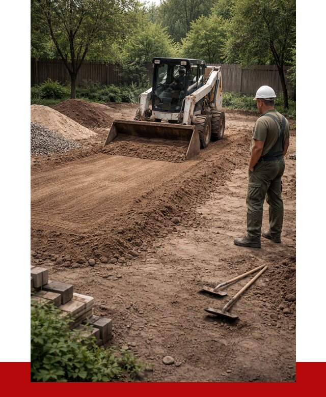Выравнивание участка под ключ в Санкт-Петербурге от 3720 р. | ПРОНЕРУДСнк