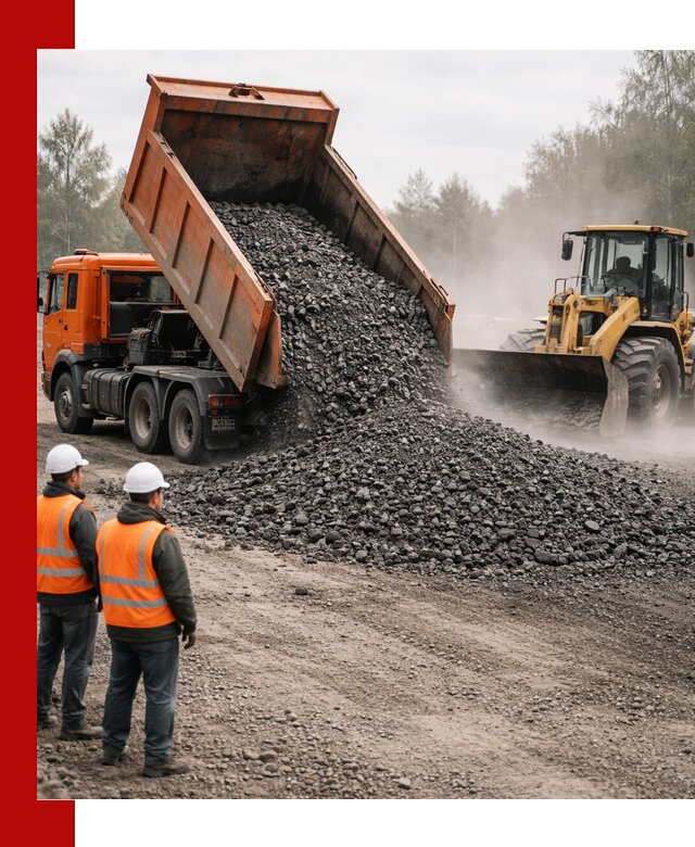 Доставка и продажа асфальтовой крошки в Санкт-Петербурге
